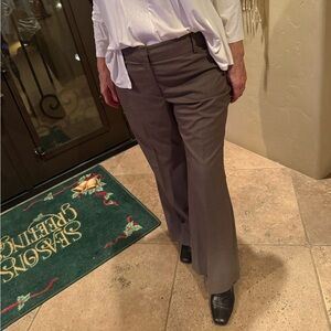 Ann Taylor Taupe Signature Trousers